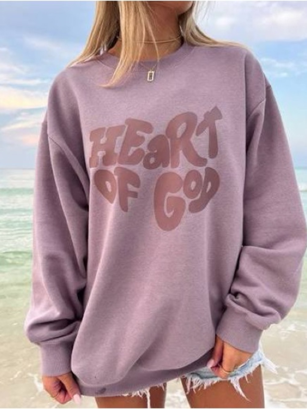 Elevated Faith Heart of God Sweatshirt